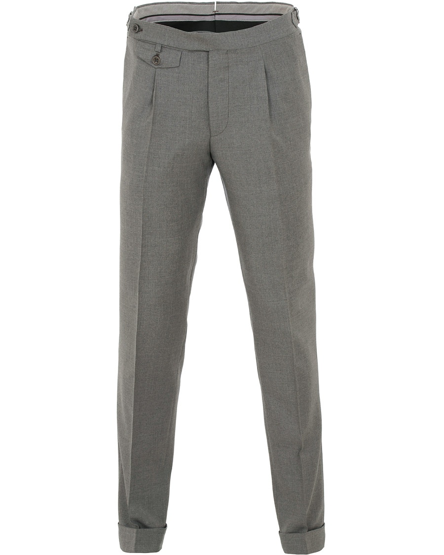  Jason Plain Trousers Grey