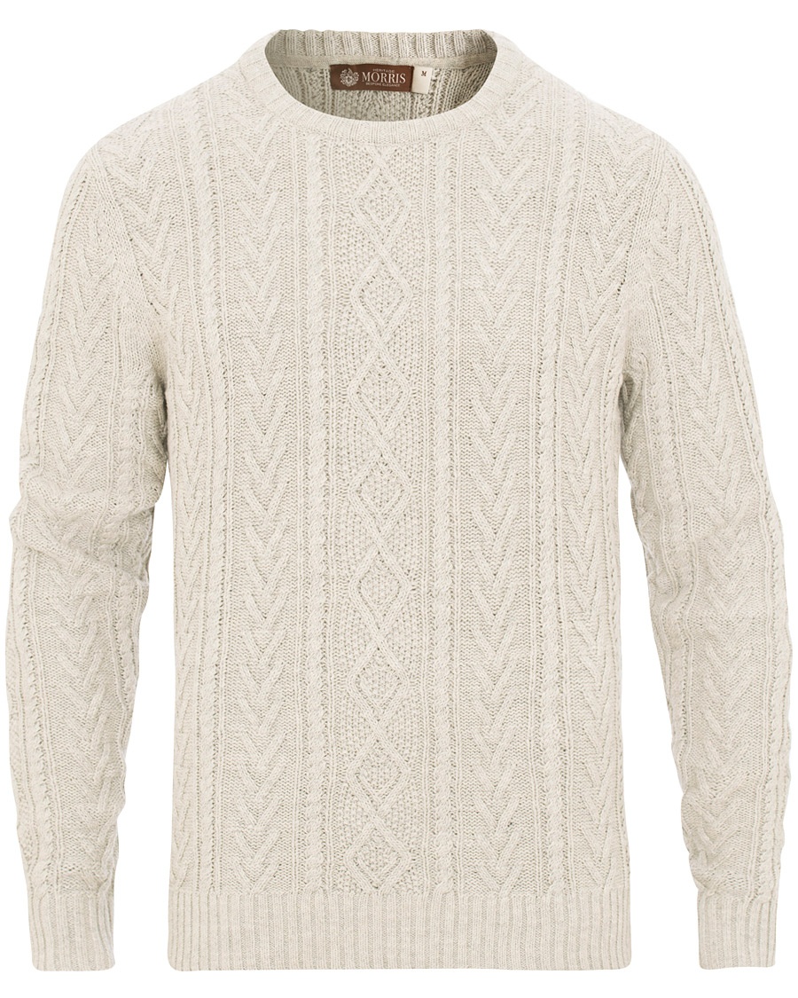  Cable Sweater Grey