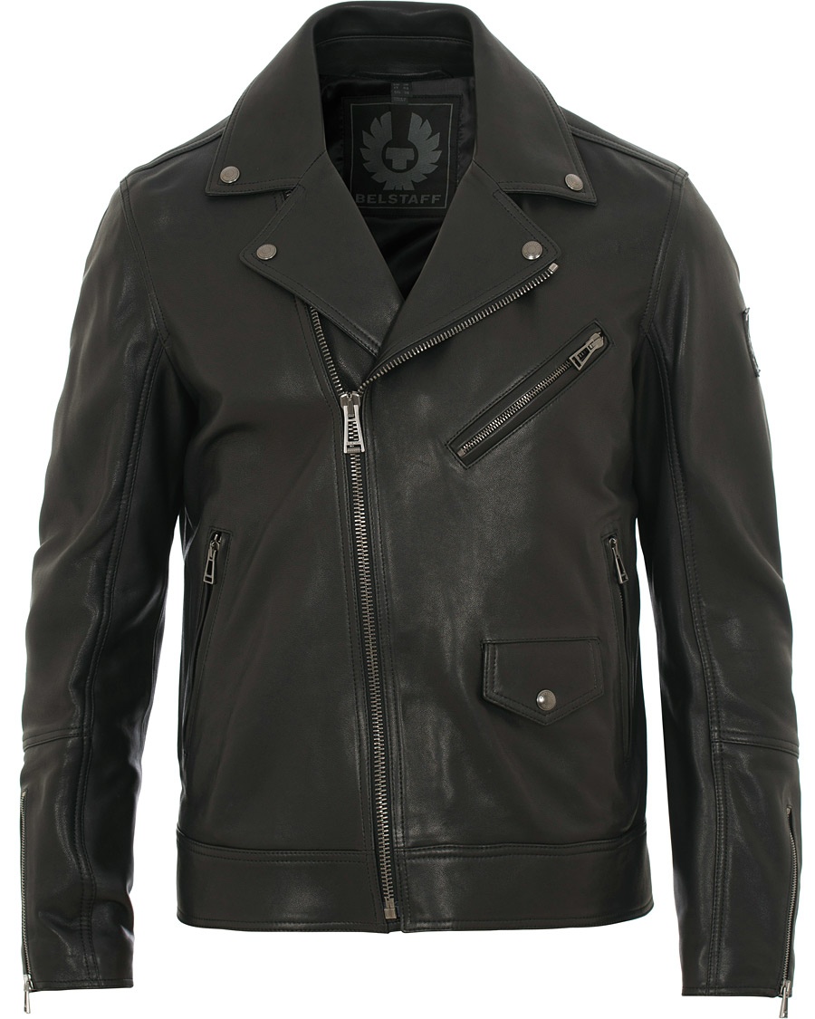  Fenway Leather Jacket Black