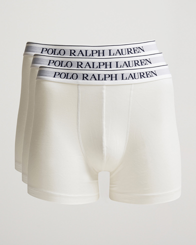 Herre | Underbukser | Polo Ralph Lauren | 3-Pack Stretch Boxer Brief White