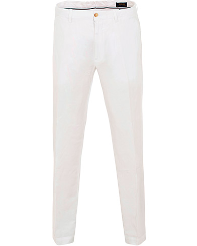  Newport Linen Trousers Bright White