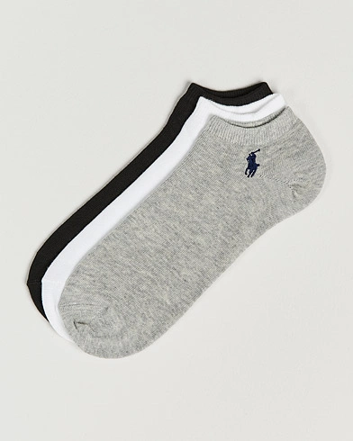 Herre |  | Polo Ralph Lauren | 3-Pack Ghost Sock Black/Grey/White