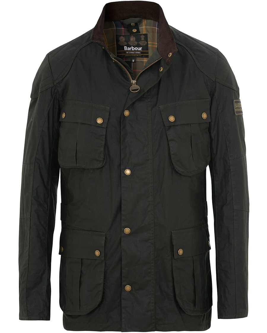  Lightweight Lockseam Wax Jacket Sage