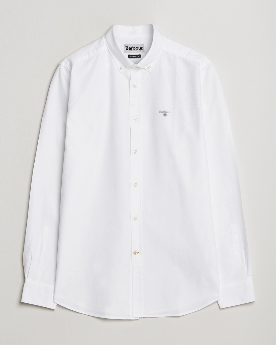 Herre | | Barbour Lifestyle | Tailored Fit Oxford 3 Shirt White