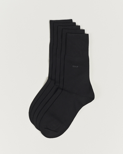 Sokker |  5-Pack Bamboo Socks Black