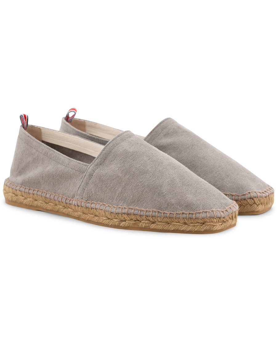 Pablo Washed Canvas Espadrilles Plomo