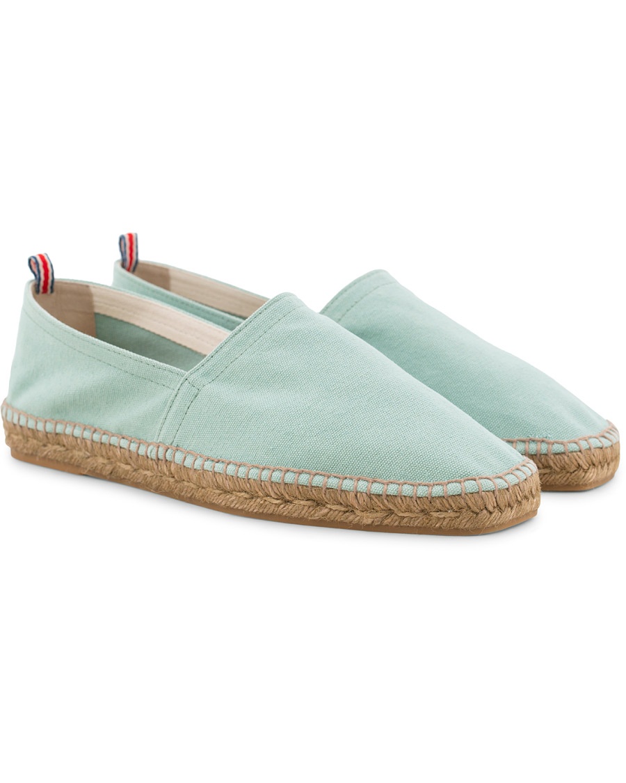  Pablo Washed Canvas Espadrilles Verde Menta