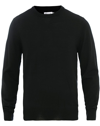 Filippa K Merino Round Neck Sweater Black
