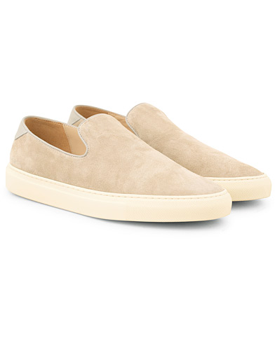 C.QP Jetty Slip On Sneaker Sand Suede