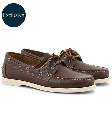  Exclusively Made For Care of Carl Boatshoe Cognac