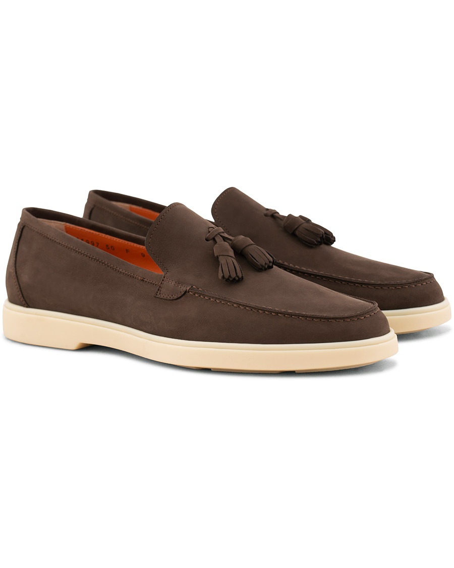  Yalta Tassel Loafer Dark Brown Nubuck