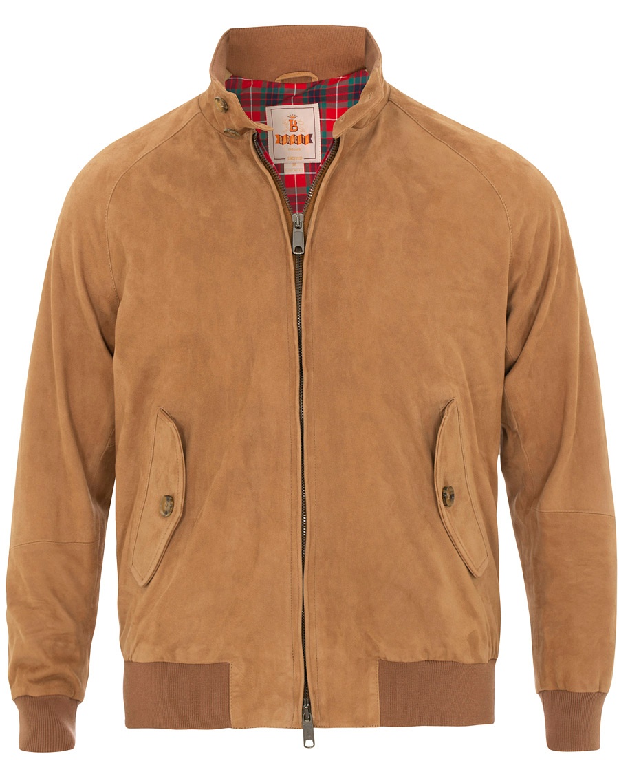  G9 Suede Jacket Tobacco