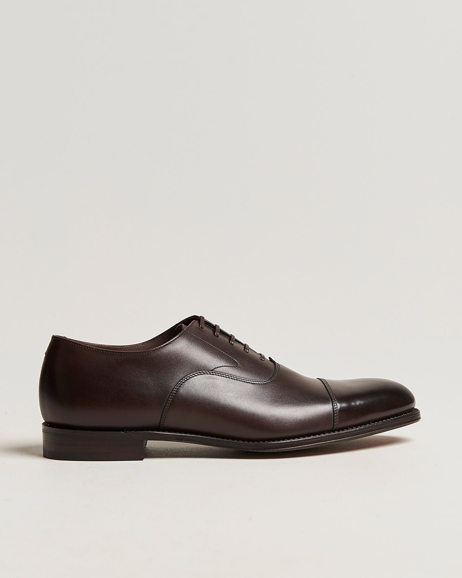 Herre | Bryllupsdress | Loake 1880 Export Grade | Hanover Toe Cap Oxford Roasted Coffee