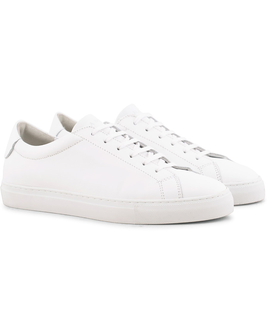 Herre | | A Day's March | Marching Sneaker White Calf
