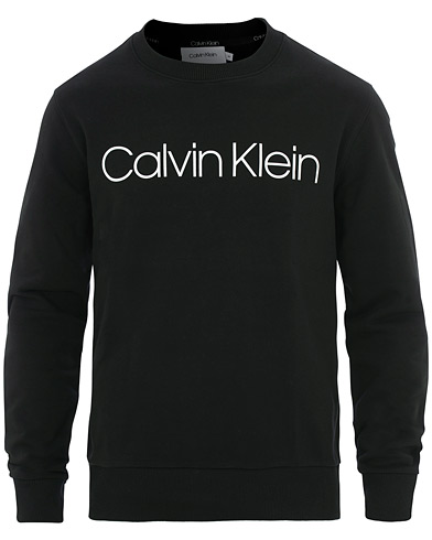 Herre | Calvin Klein | Calvin Klein | Front Logo Sweatshirt Black