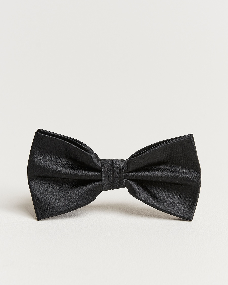 Amanda Christensen Pre Tie Silk Ceremony Black – Svart