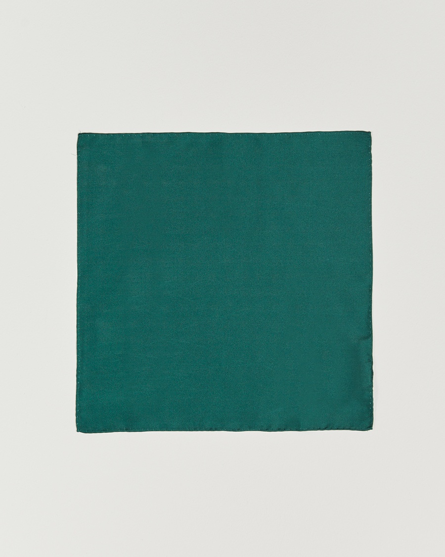 Amanda Christensen Handkercheif Silk Green – Grønn