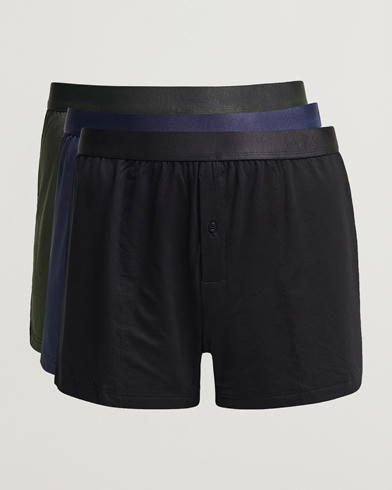 Herre | Boksershorts | CDLP | 3-Pack Boxer Shorts Black/Army/Navy