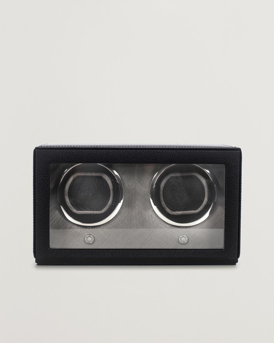 WOLF Cub Double Winder With Cover Black – Svart