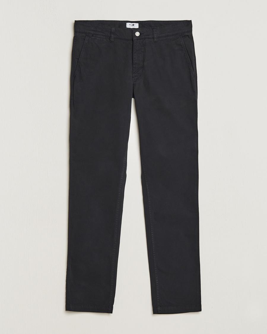 Herre | | NN07 | Marco Slim Fit Stretch Chinos Black