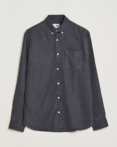 Herre | Jeansskjorter | NN07 | Levon Tencel Denim Shirt Black