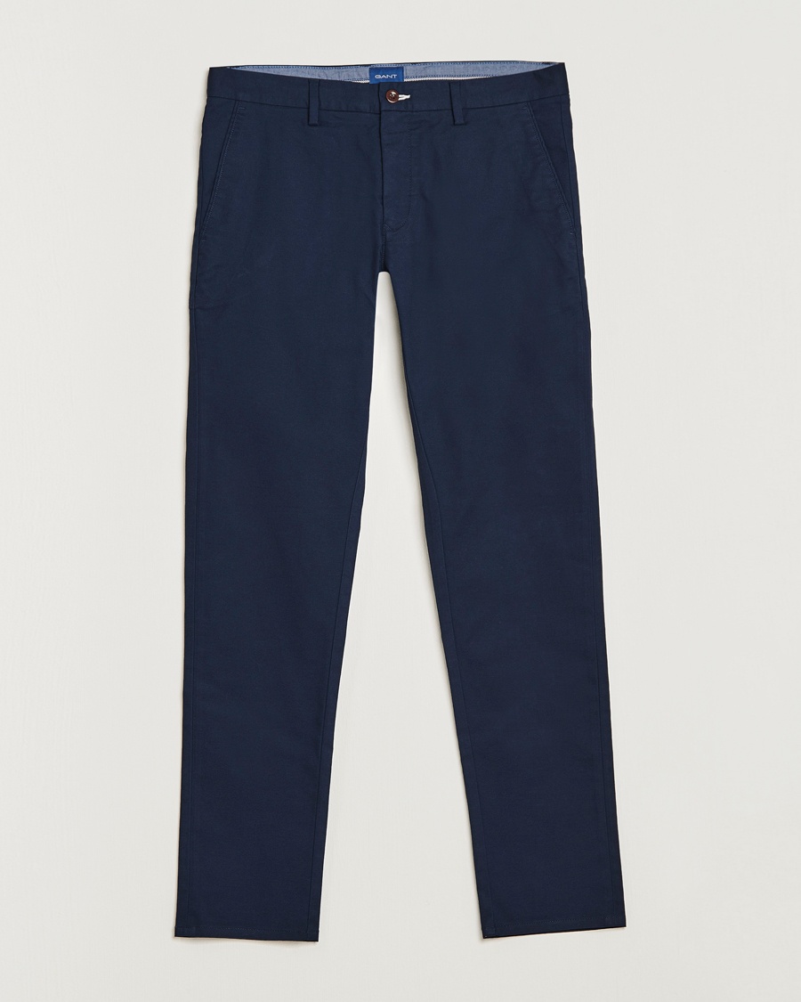 Herre | | GANT | Slim Fit Tech Prep Chino Marine