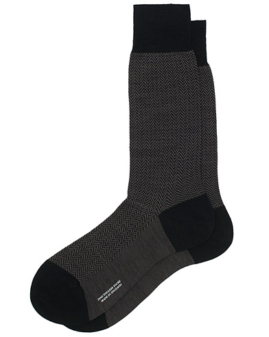  Finsbury Merino/Nylon Sock Black