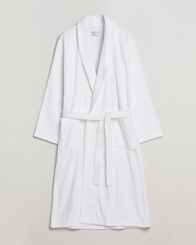 Herre | Loungewear-avdelingen | Derek Rose | Cotton Velour Gown White