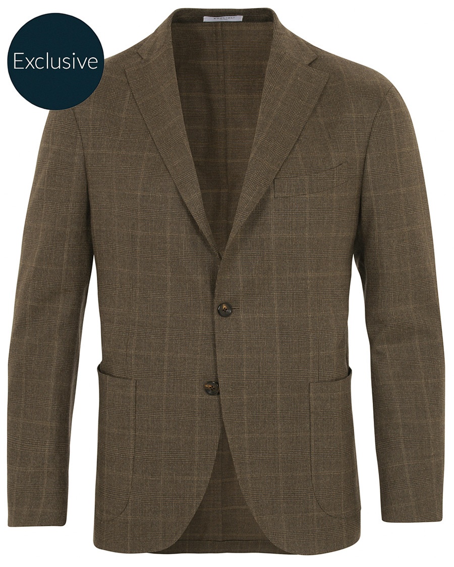  K Jacket Checked Blazer Brown