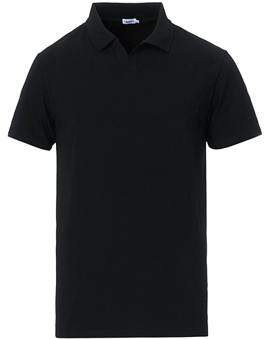  |  Soft Lycra Polo T-Shirt Black