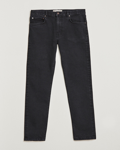 Økologisk |  TM005 Tapered Jeans Black 2 Weeks