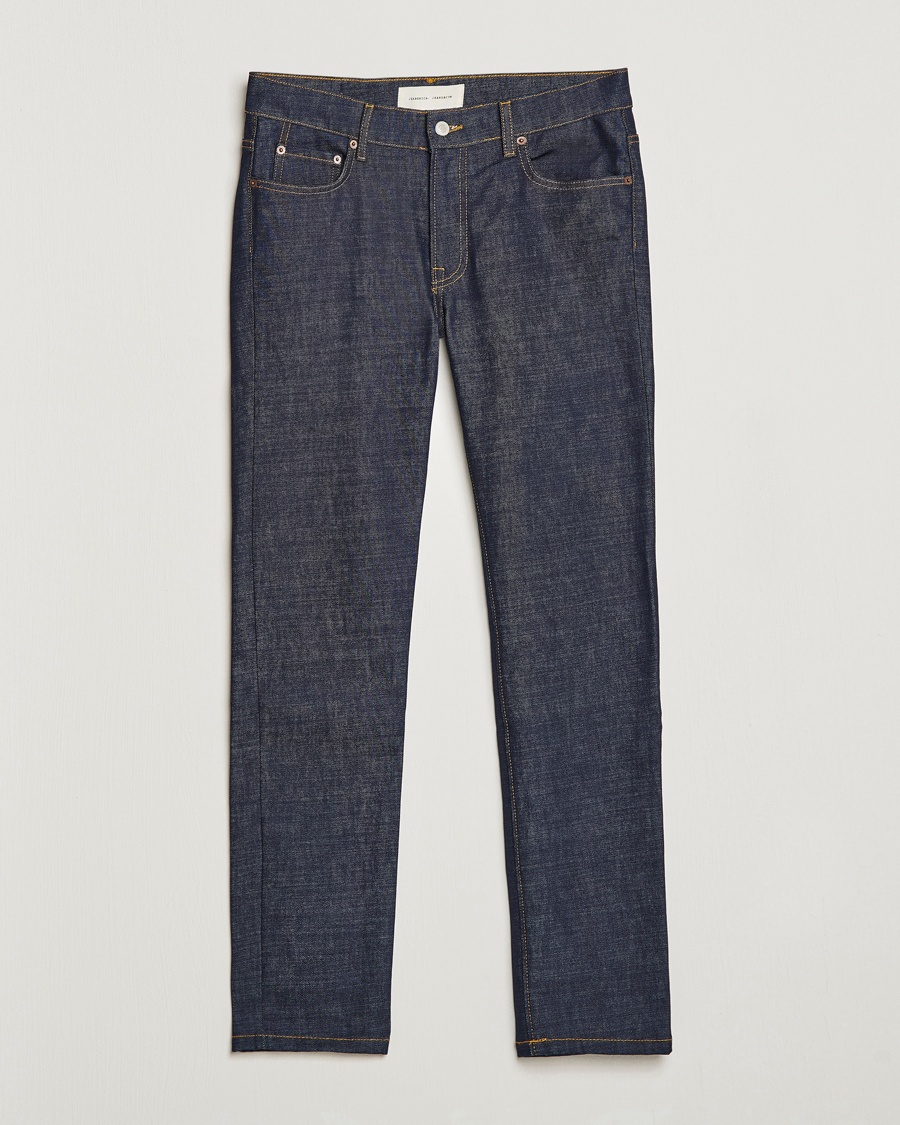 Herre | Slim fit | Jeanerica | SM001 Slim Jeans Blue Raw