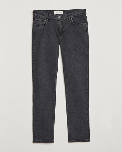 Herre | Svarte jeans | Jeanerica | SM001 Slim Jeans Used Black
