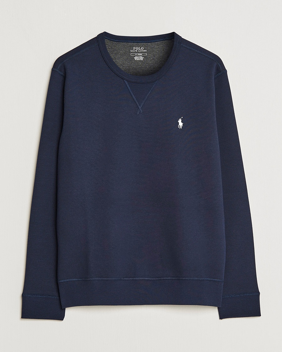 Herre | Sweatshirts | Polo Ralph Lauren | Tech Crew Neck Sweatshirt Aviator Navy