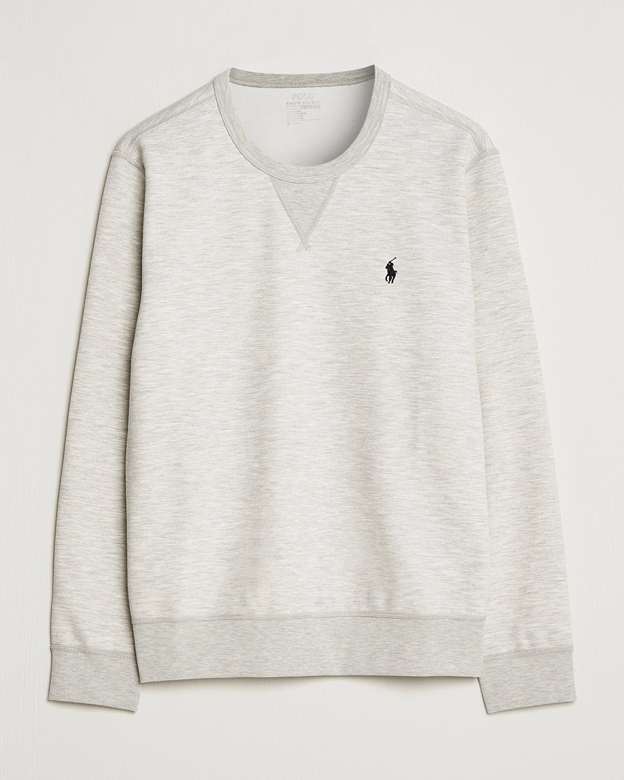Herre | Preppy Authentic | Polo Ralph Lauren | Tech Crew Neck Sweatshirt Light Sport Heather