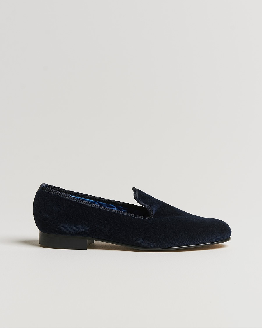 Herre | | Bowhill & Elliott | Albert Plain Pumps Navy