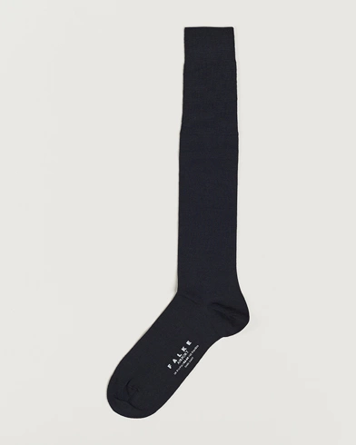 Herre | Knestrømper | Falke | Airport Knee Socks Dark Navy