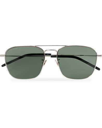 Herre |  | Saint Laurent | SL 309 Sunglasses Silver/Green