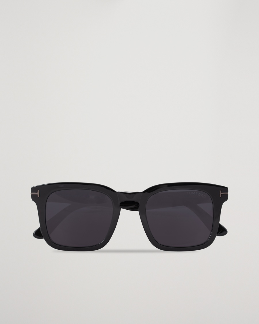 Herre | Firkantede solbriller | Tom Ford | Dax TF0751-N Sunglasses Black