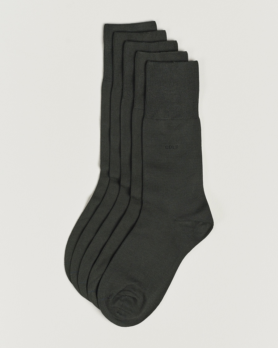 Herre | | CDLP | 5-Pack Bamboo Socks Charcoal Grey
