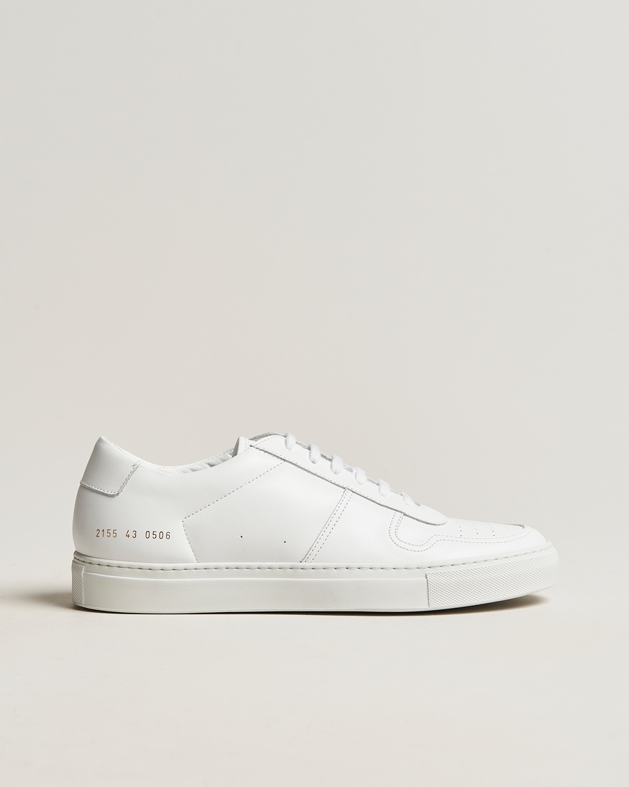Herre | | Common Projects | B Ball Leather Sneaker White