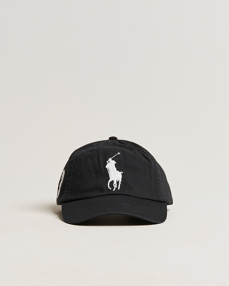 Polo Ralph Lauren Big Pony Cap RL Black – Svart