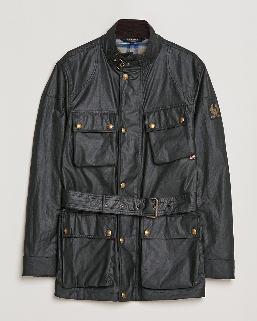 Belstaff Trialmaster Waxed Jacket Black