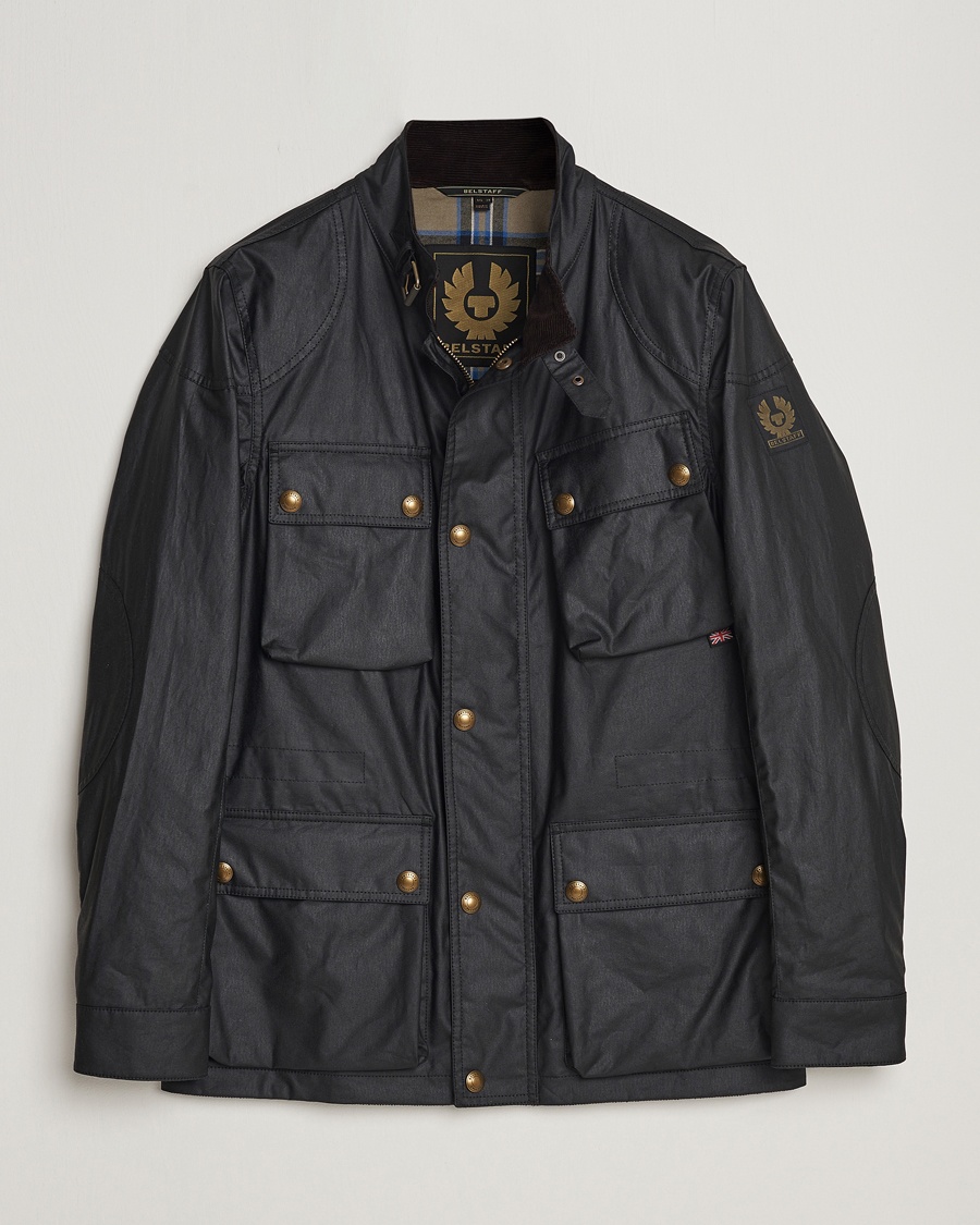 Herre | Belstaff | Belstaff | Fieldmaster Waxed Jacket Black