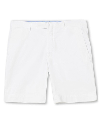  Tailored Slim Fit Shorts White
