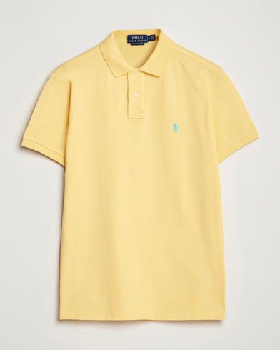 Herre | Pikéer | Polo Ralph Lauren | Custom Slim Fit Polo Empire Yellow