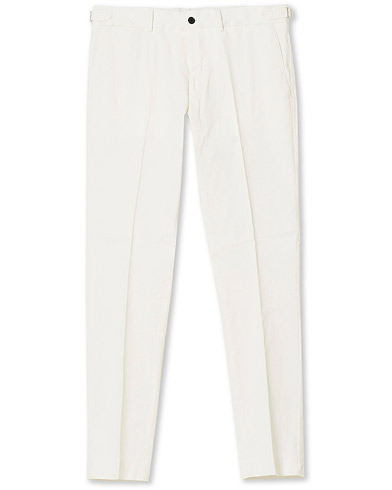J.Lindeberg Grant Cotton/Linen Trousers White