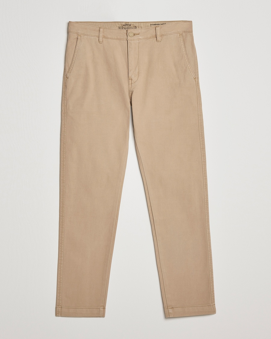 Herre | Levi's | Levi's | Garment Dyed Stretch Chino Beige