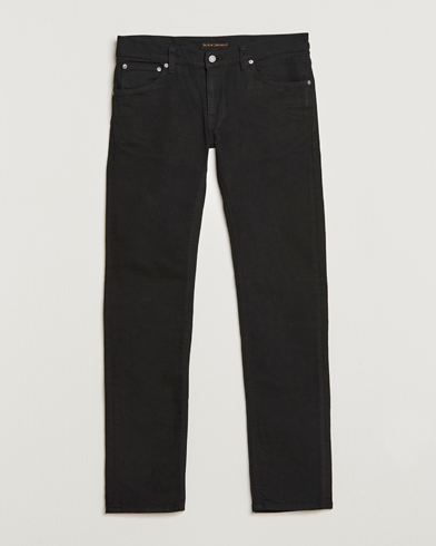 Herre |  | Nudie Jeans | Tight Terry Organic Jeans Ever Black