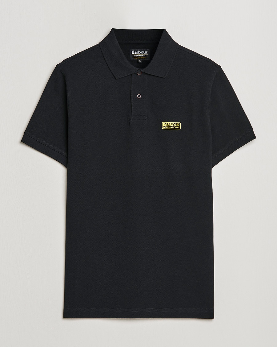 Herre | | Barbour International | Essential Polo Black
